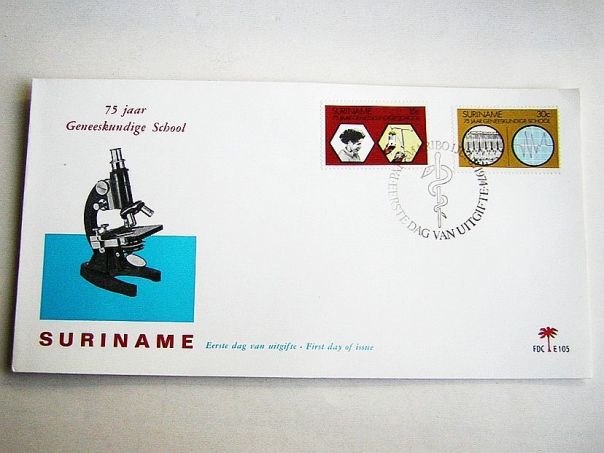 1974 Geneeskundige school 75 jaar Suriname - (5767)